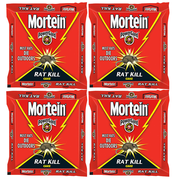 Mortein PowerGard Rat Kill Cake (100gm Each) - Classic Derma
