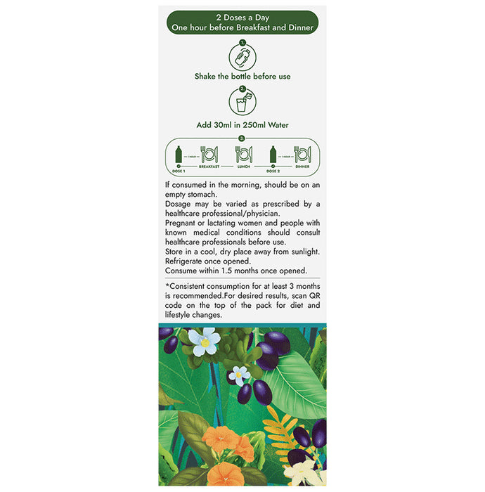 Kapiva Diafree Juice for Diabetes Care | Helps Maintain Healthy Blood Sugar Levels