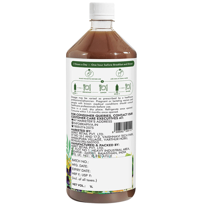 Kapiva Diafree Juice for Diabetes Care | Helps Maintain Healthy Blood Sugar Levels