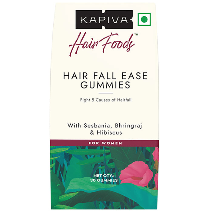 Kapiva Hair Gummies for Women| Natural Source of Biotin | Controls Hair fall - Classic Derma