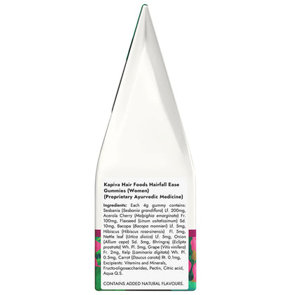 Kapiva Hair Gummies for Women| Natural Source of Biotin | Controls Hair fall