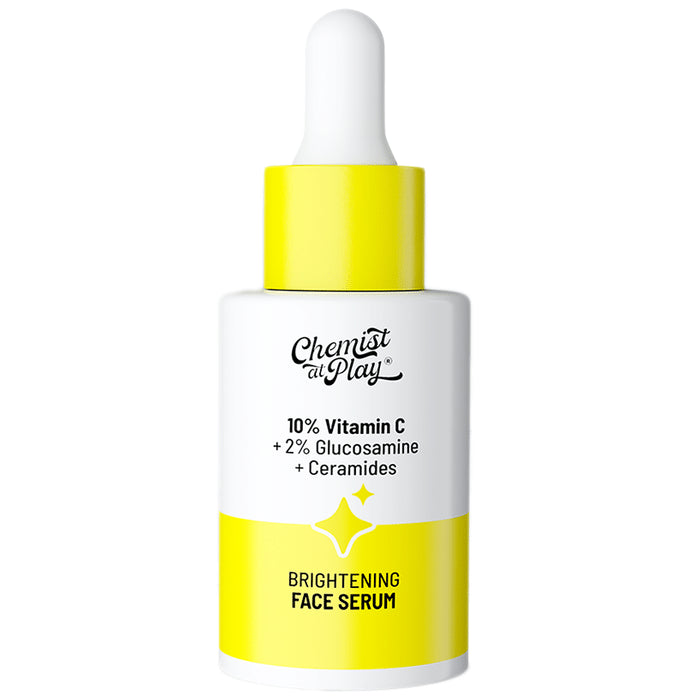Chemist At Play 10% Vitamin C+2% Glucosamine+Ceramide Brightening Face Serum - Classic Derma