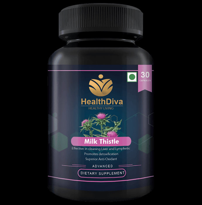 HealthDiva Milk Thistle Capsule - Classic Derma