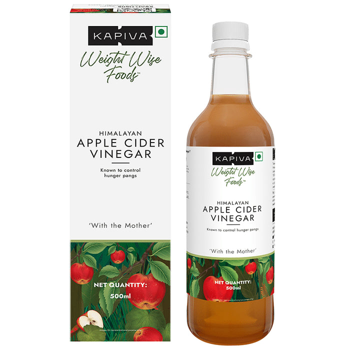 Kapiva Weight Wise Foods Himalayan Apple Cider Vinegar ACV for Hunger Pangs & Weight Management - Classic Derma