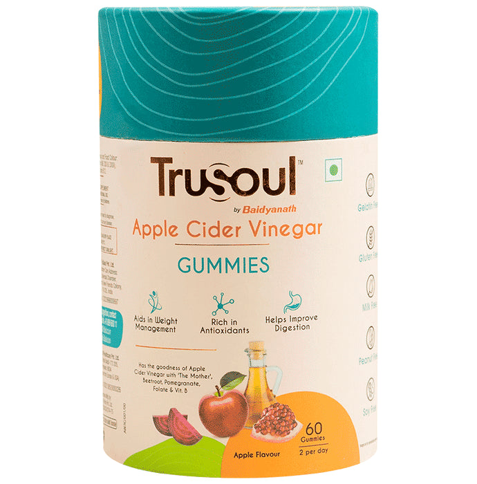 TruSoul by Baidyanath Apple Cider Vinegar Gummy - Classic Derma