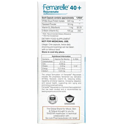 Femarelle 40+ Rejuvenate Capsule (60 Each)