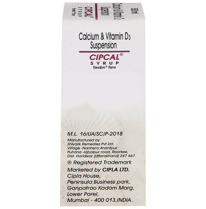 Cipcal Syrup 150ml for Bone, Joint and Muscle Care