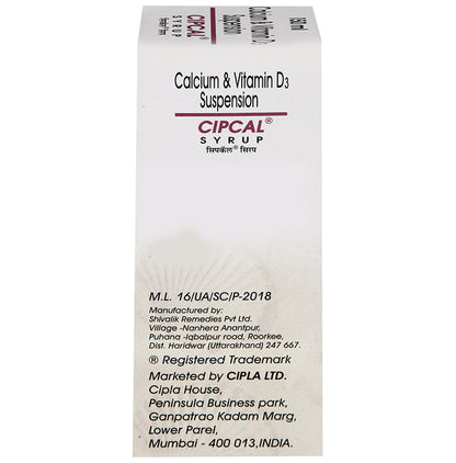 Cipcal Syrup 150ml for Bone, Joint and Muscle Care