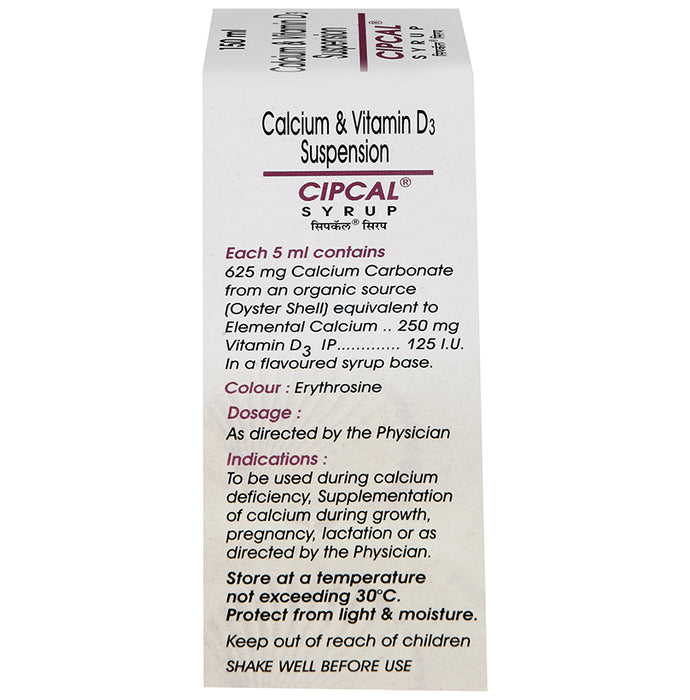 Cipcal Syrup 150ml for Bone, Joint and Muscle Care