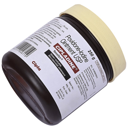 Cipladine Water Soluble Microbicidal Povidone lodine Ointment