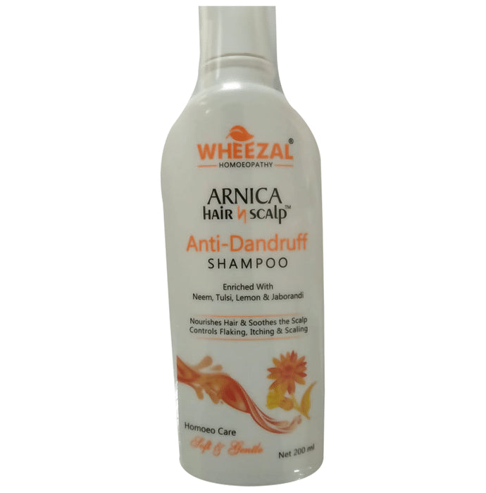 Wheezal Arnica Hair N Scalp Anti-Dandruff Shampoo - Classic Derma