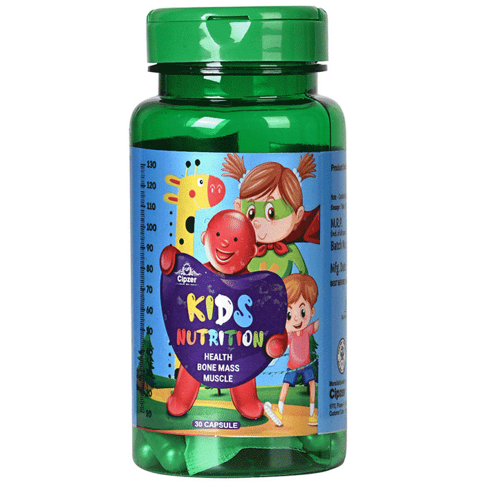 Cipzer Kids Nutrition Health Bone Mass Muscle Capsule - Classic Derma