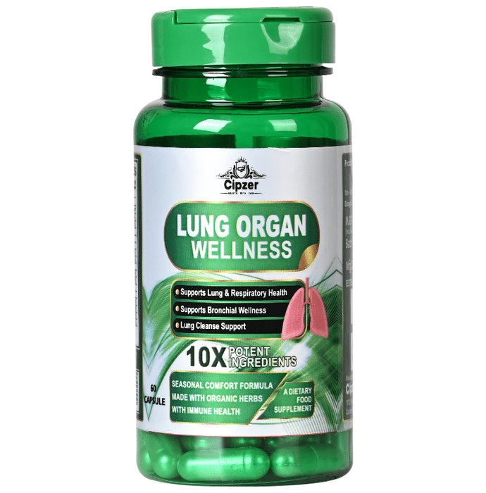 Cipzer Lung Organ Wellness Capsule - Classic Derma