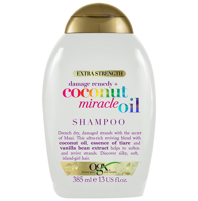 OGX Extra Strength Damage Remedy+ Coconut Miracle Oil Shampoo - Classic Derma
