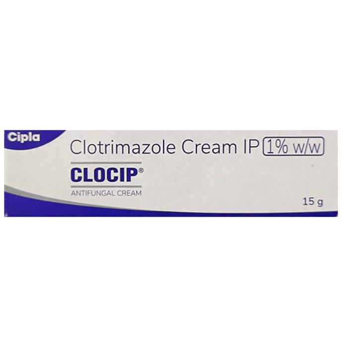 Clocip Clotrimazole Cream for Skin Infections (15 gm) - Classic Derma