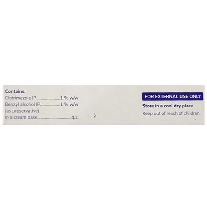 Clocip Clotrimazole Cream for Skin Infections (15 gm)