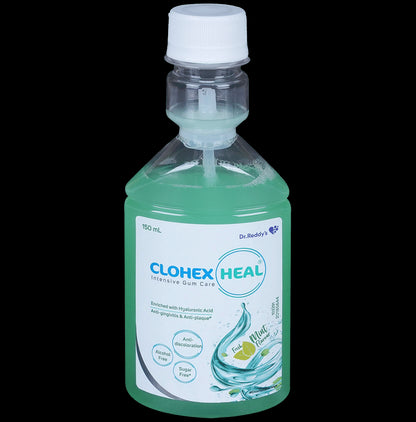 Clohex Heal Mouth Wash Mint Alcohol & Sugar Free