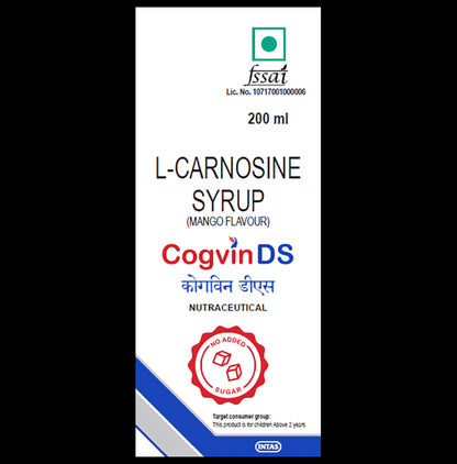 Cogvin DS Syrup Mango Sugar Free - Classic Derma