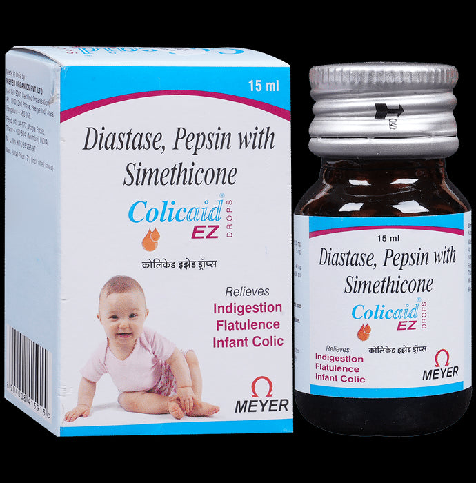 Colicaid EZ Oral Drops | For Indigestion, Flatulence & Infant Colic Relief - Classic Derma