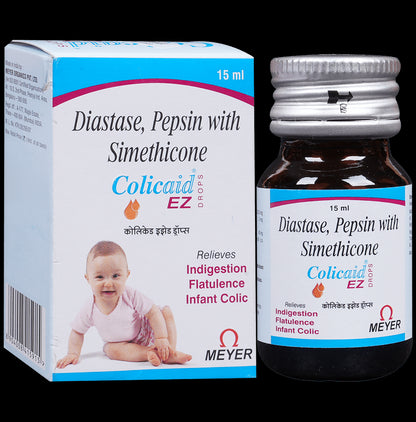 Colicaid EZ Oral Drops | For Indigestion, Flatulence & Infant Colic Relief - Classic Derma