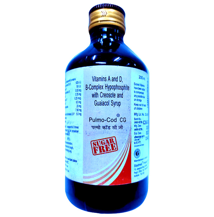 Pulmo-Cod CG Syrup Sugar Free - Classic Derma