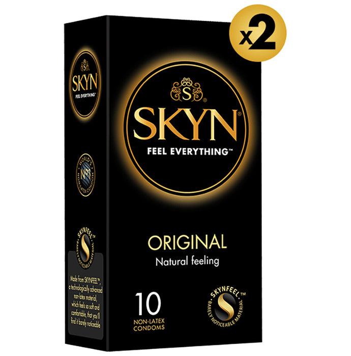 SKYN Original Natural Feeling Condoms (10 Each) - Classic Derma