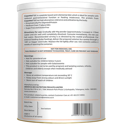 Pulse CopeWel CC Powder Vanilla