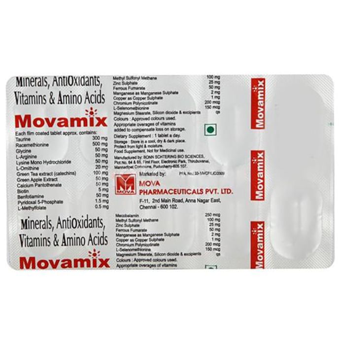 Movamix Tablet - Classic Derma