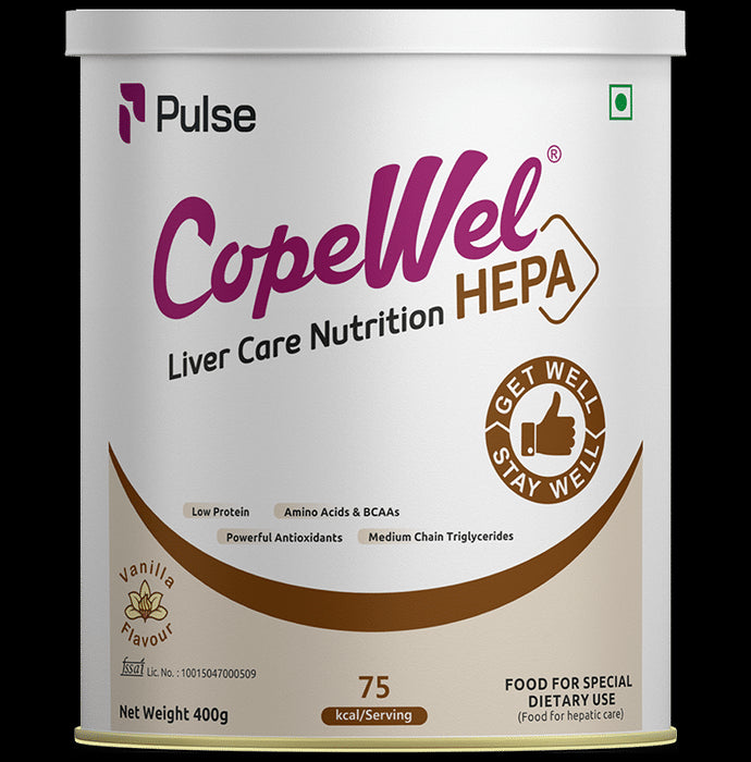 Pulse CopeWel Hepa Liver Care Nutrition Powder Vanilla - Classic Derma