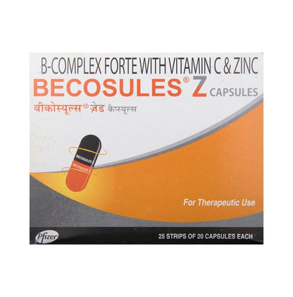 Combo Pack of Vizylac Capsule (15) & Becosules Z Capsule (20)