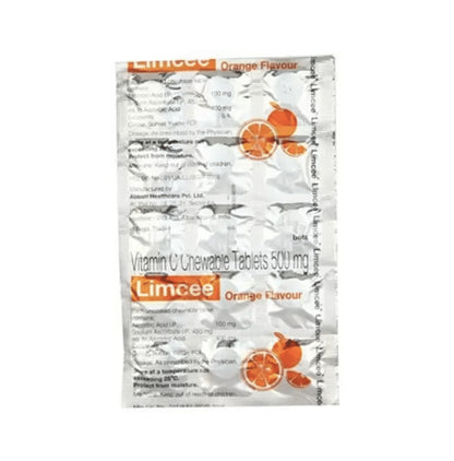 Combo Pack of Zincovit Tablet & Limcee Chewable Tablet Orange (15 Each)