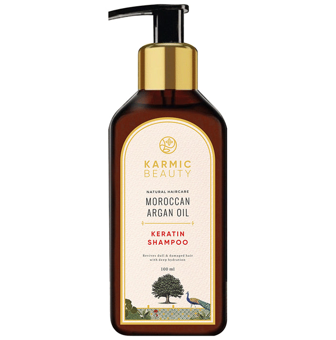 Karmic Beauty Moroccan Argan Oil Keratin Shampoo - Classic Derma