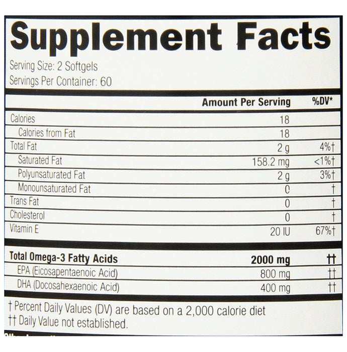 Controlled Labs Orange Oximega Fish Oil Softgel