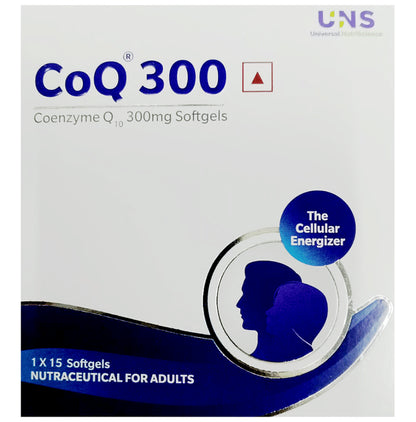 CoQ 300 Coenzyme Q10 Softgel | The Cellular Energizer - Classic Derma