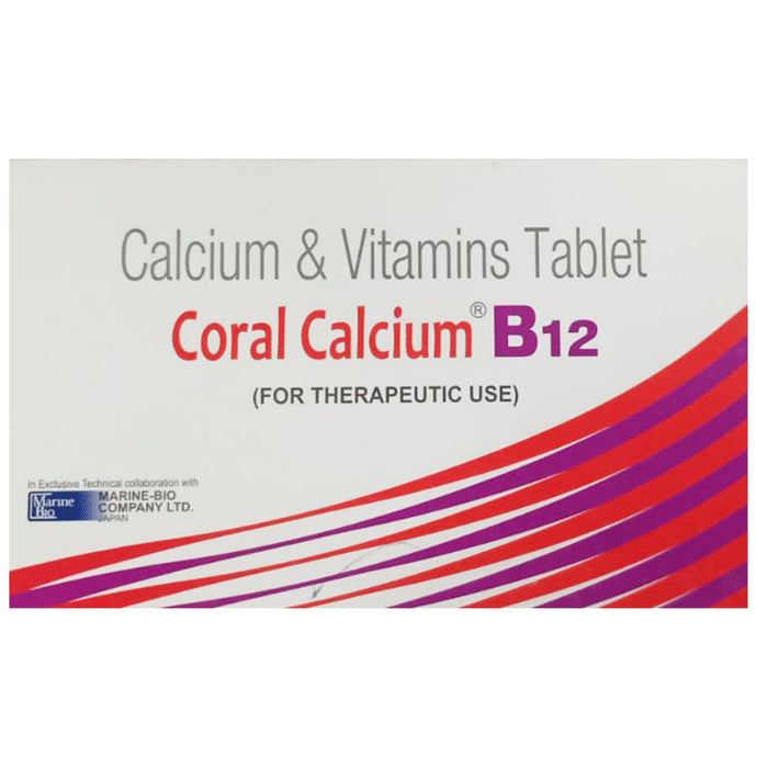 Coral Calcium B12 Tablet - Classic Derma