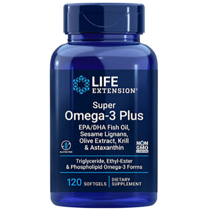 Life Extension Super Omega-3 Plus Softgels - Classic Derma