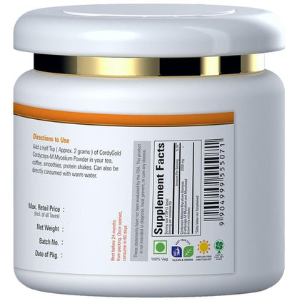 Cordy Gold Cordyceps-M Mycelium Powder