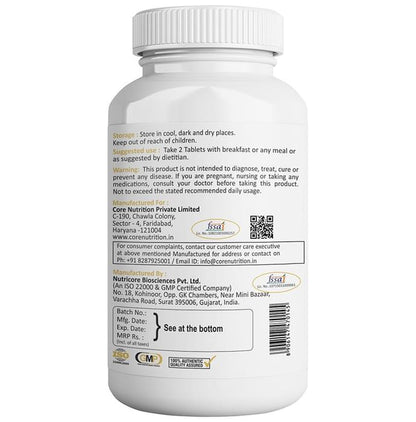 Core Nutrition PCT Max Tablet