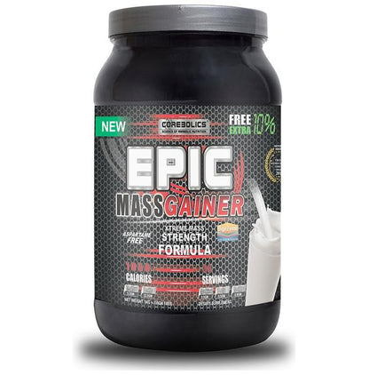 Corebolics Epic Mass Gainer Chocolate Milkshake - Classic Derma