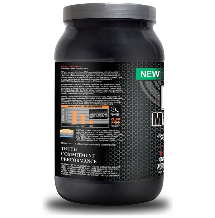 Corebolics Epic Mass Gainer Chocolate Milkshake