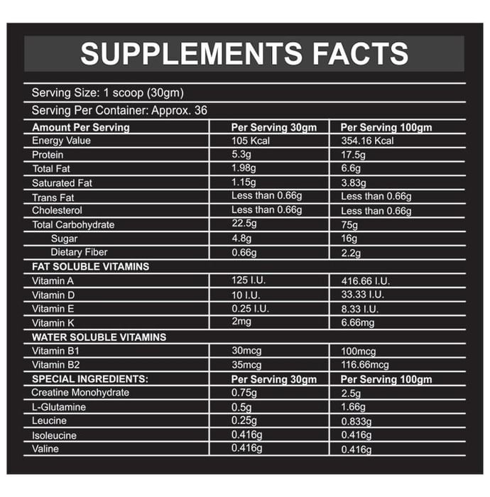 Corebolics Epic Mass Gainer Chocolate Milkshake
