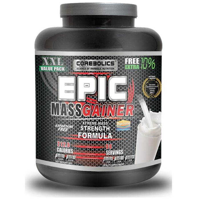 Corebolics Epic Mass Gainer Rocky Road - Classic Derma