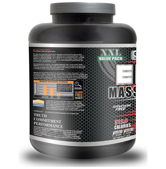 Corebolics Epic Mass Gainer Rocky Road