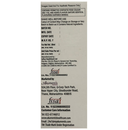 Cos 3 Drop Gluten and Sugar Free Delicious Mango