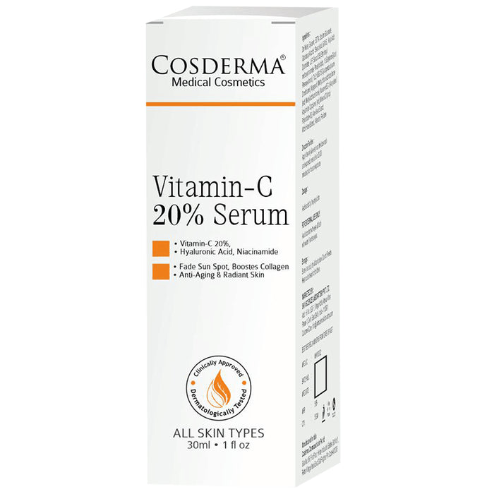 Cosderma Vitamin C 20% Serum - Classic Derma