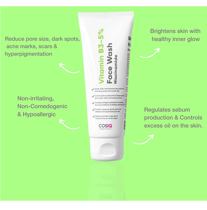 Cosiq Vitamin B3 5% Niacinamide Face Wash