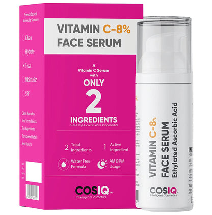 Cosiq Vitamin C 8% Face Serum - Classic Derma