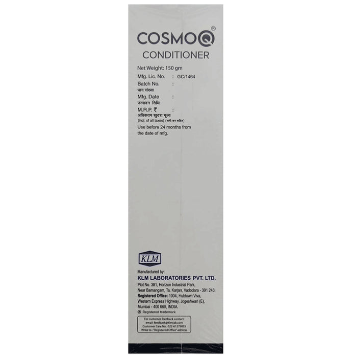 CosmoQ Conditioner Paraben Free