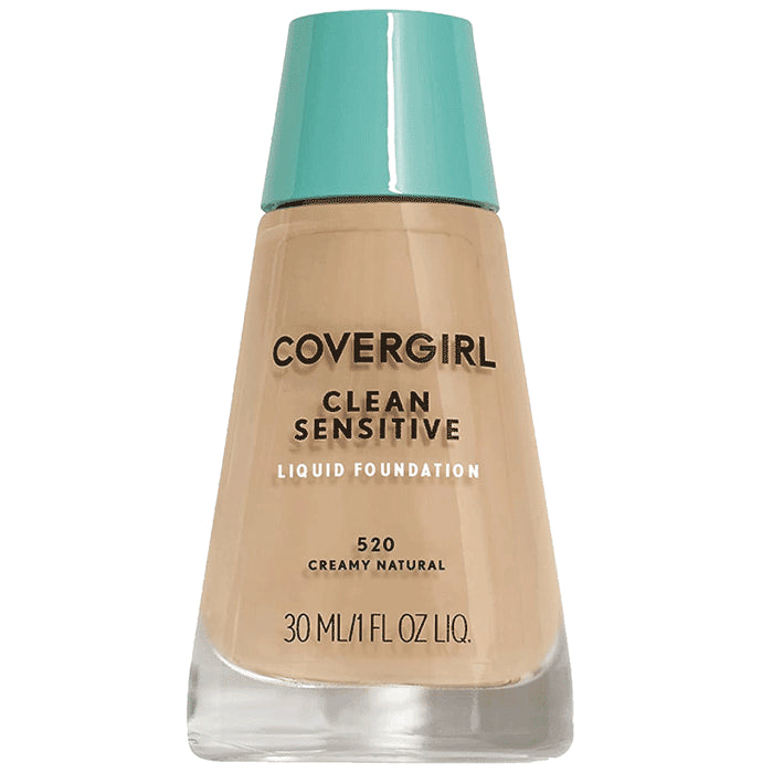 Covergirl Clean Sensitive Liquid Foundation 520 Creamy Natural - Classic Derma