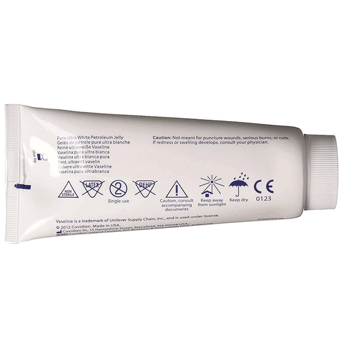 Covidien Vaseline Pure Ultra White Petroleum Jelly (97.5ml Each)
